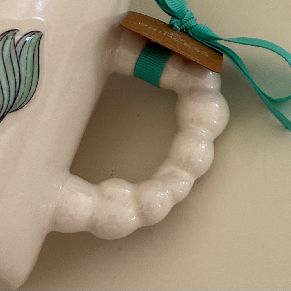 Rae Dunn Disney Ariel Flippin’ Your Fins Double Sided Mug With Bubble Handle - Picture 4 of 8